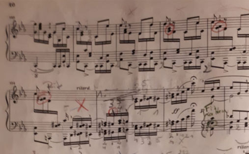 Klavier-Training